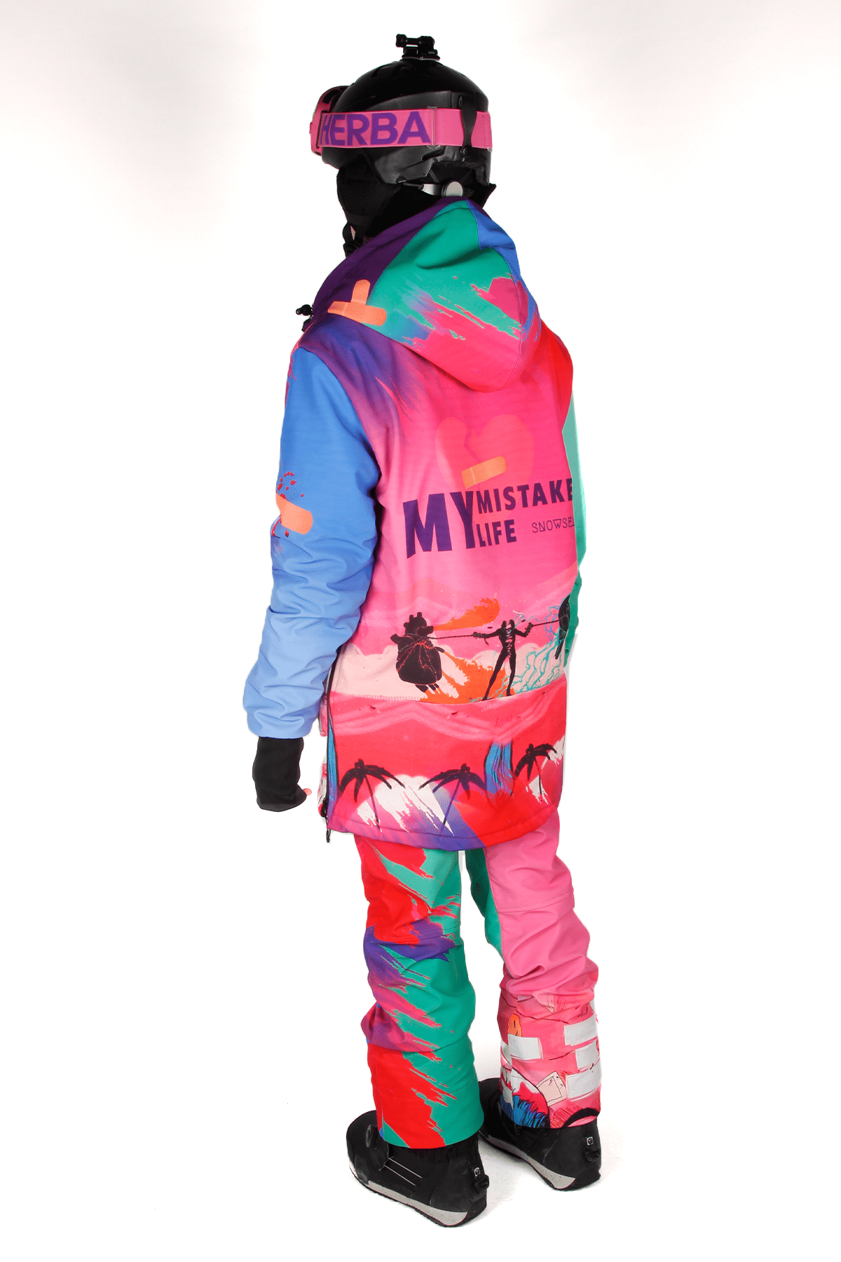 Snowsea SS9021 My Life Snowboard Mont & Pantolon Takım