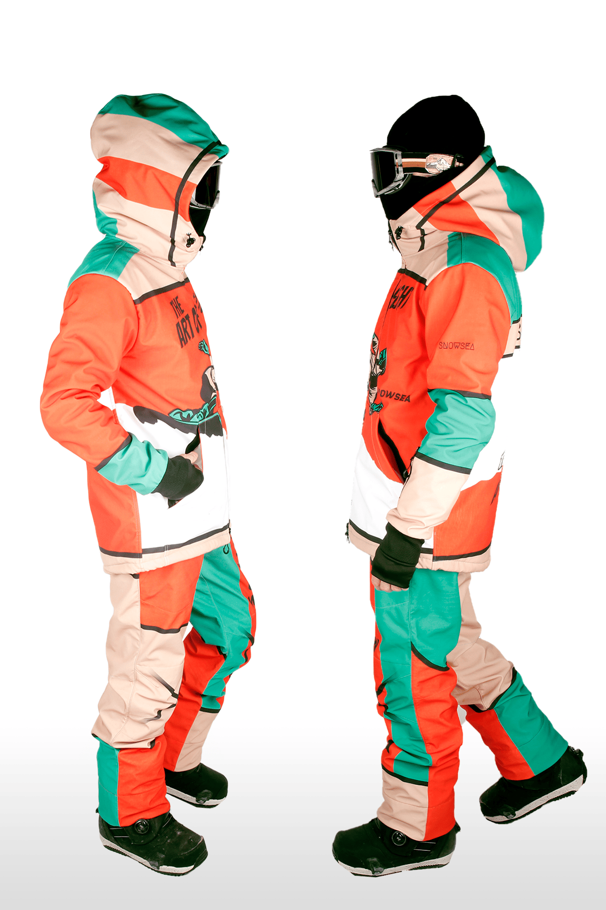 Snowsea SS9022 The Art Of Flıght Snowboard Montu