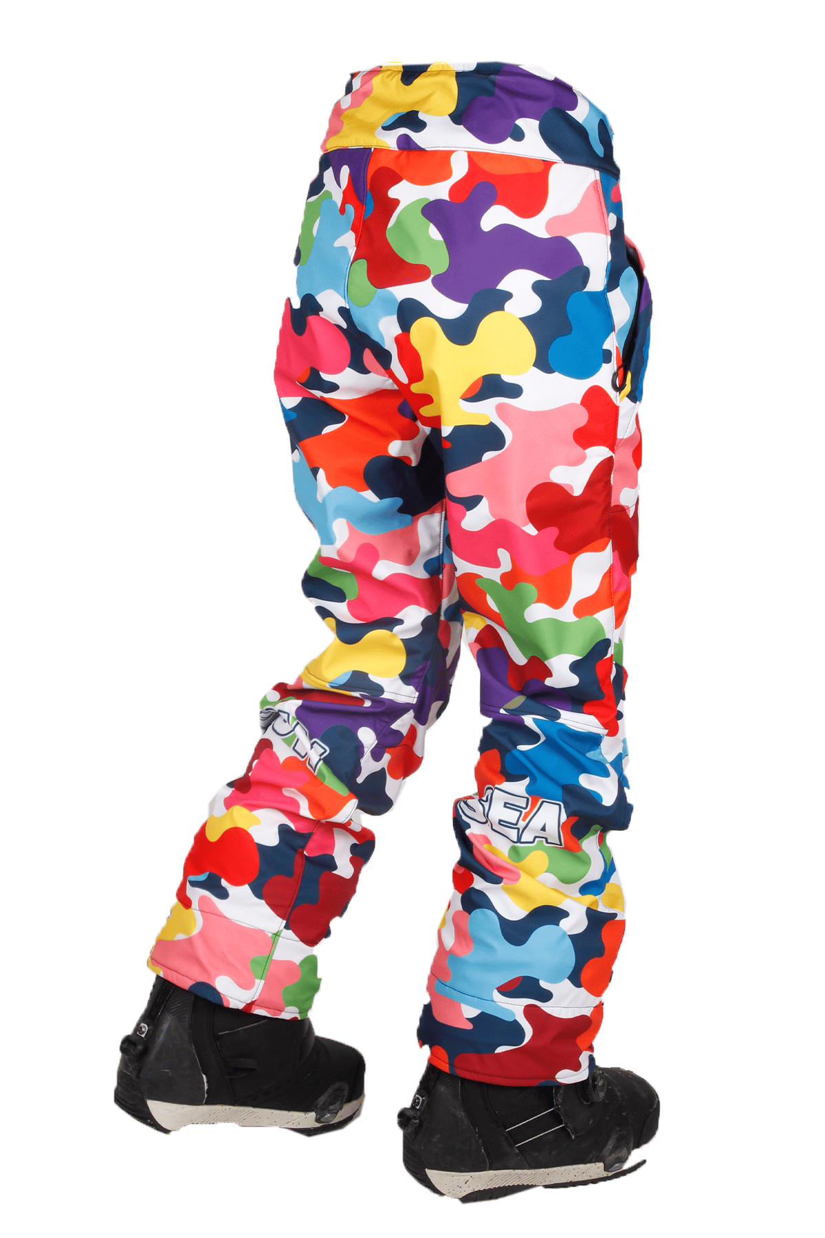 Snowsea SS9026-2 Camouflage Kadın Kayak Pantolonu, Kar Pantolonu