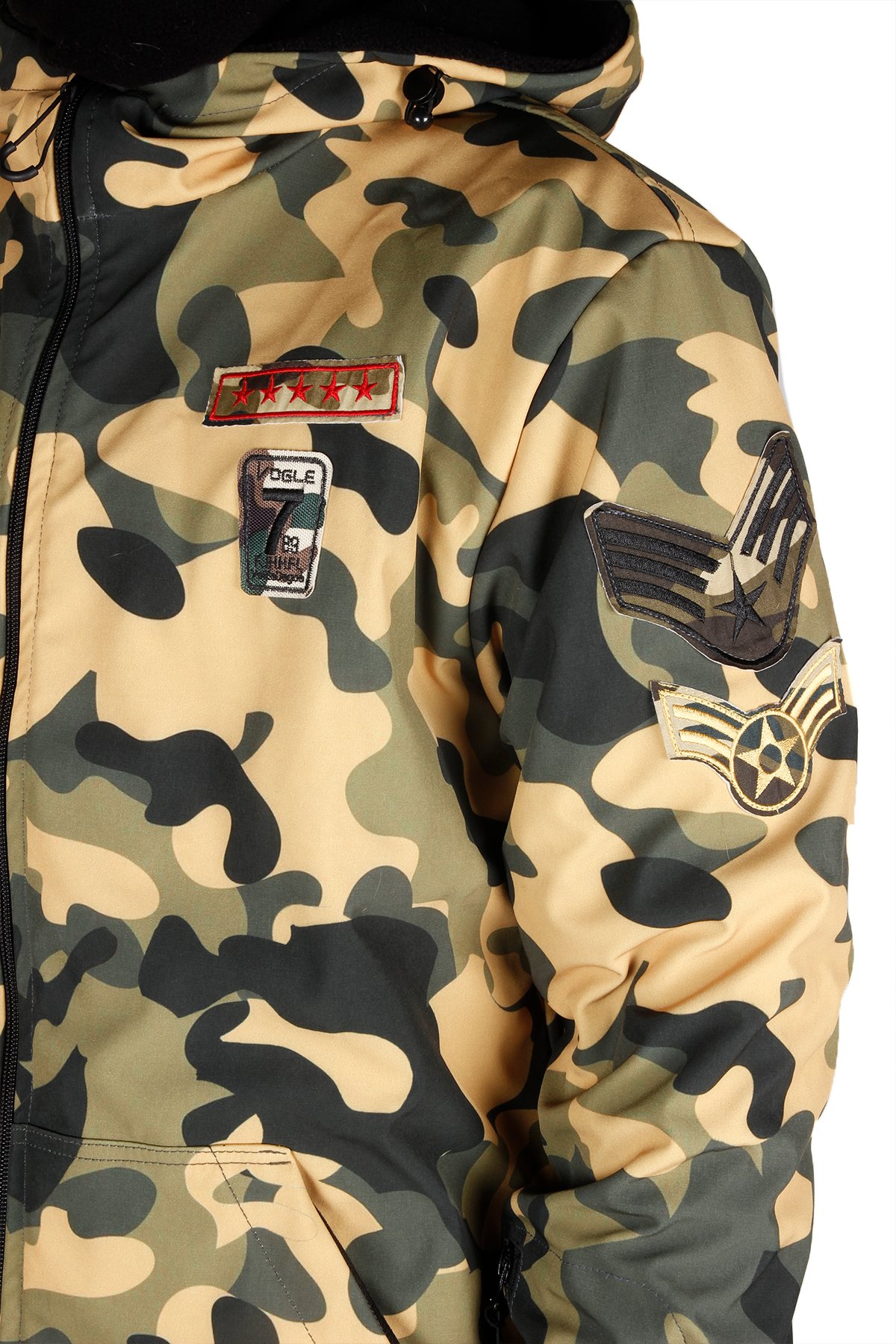 Snowsea SS9028-1 Camouflage Erkek Snowboard Montu, Kar Montu