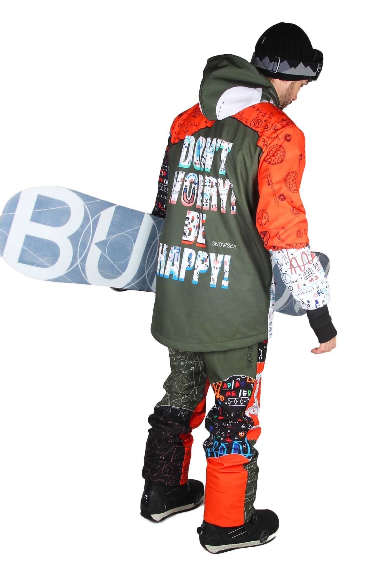 Snowsea SST2100-1 Peace Formule Snowboard Mont Pantolon Takım