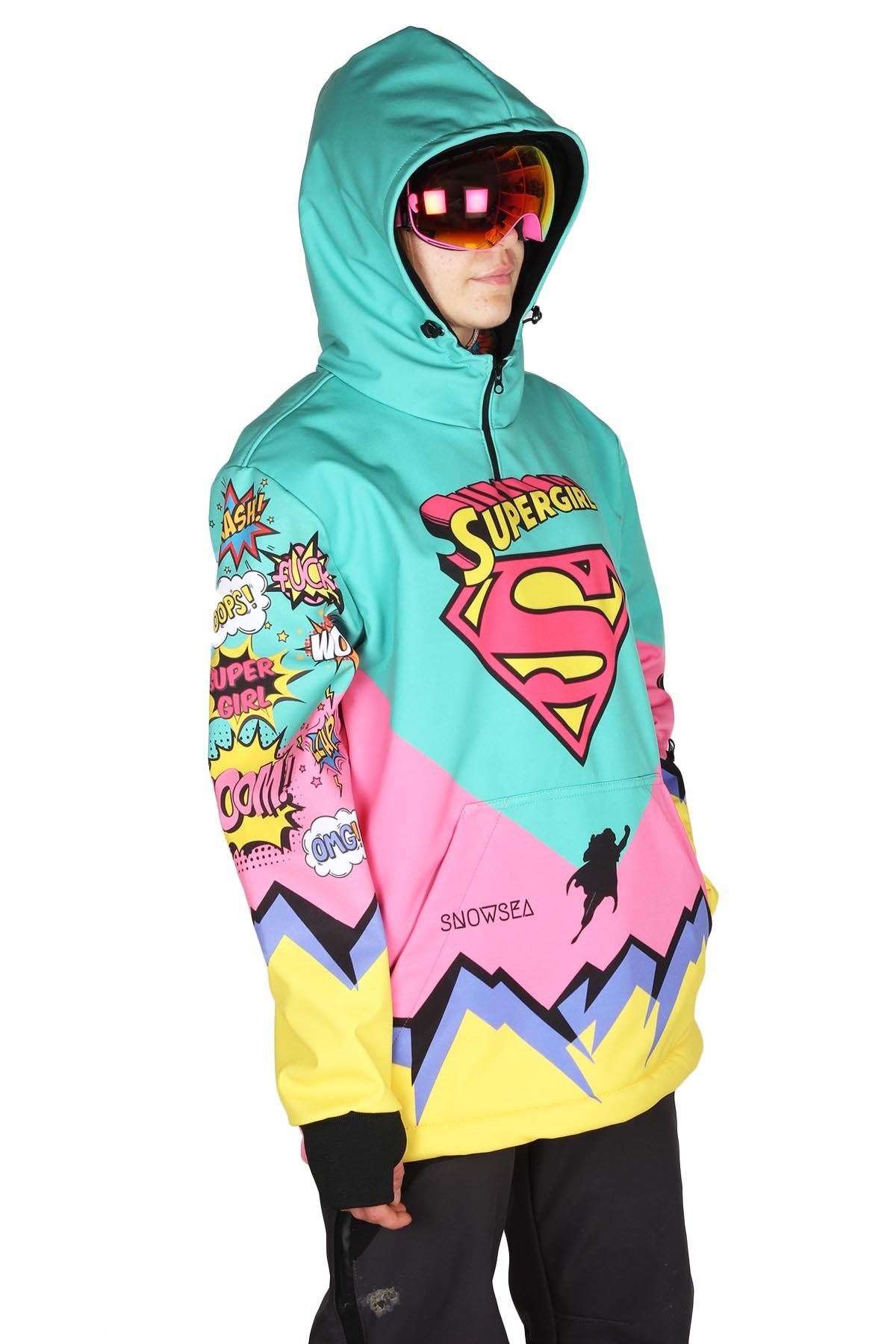 Snowsea Super Girl Kız Çocuk Snowboard & Kayak Montu SS7735