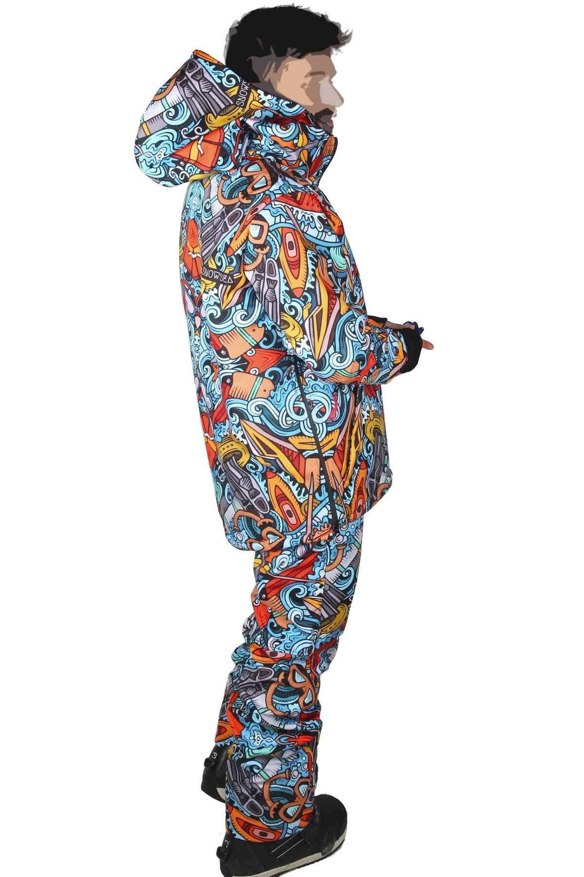 Snowsea Tasarım SS7888 Snowboard, Kayak ve Kar Montu