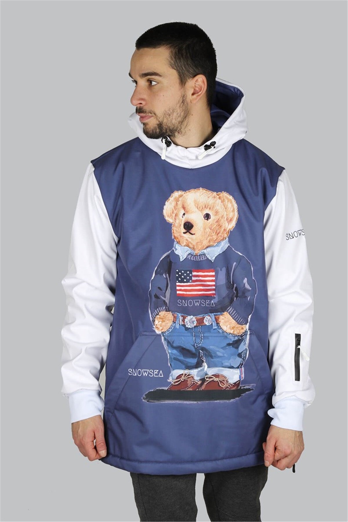 Snowsea Teddy Mavi Snowboard ve Kayak Montu