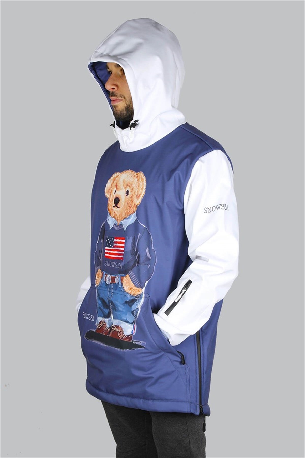 Snowsea Teddy Mavi Snowboard ve Kayak Montu