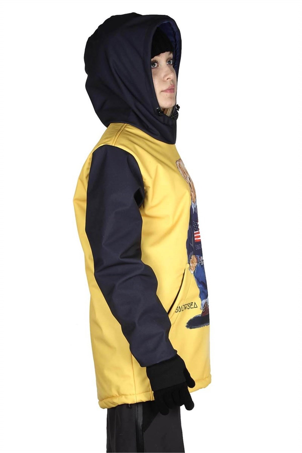 Snowsea Teddy Sarı Snowboard ve Kayak Montu