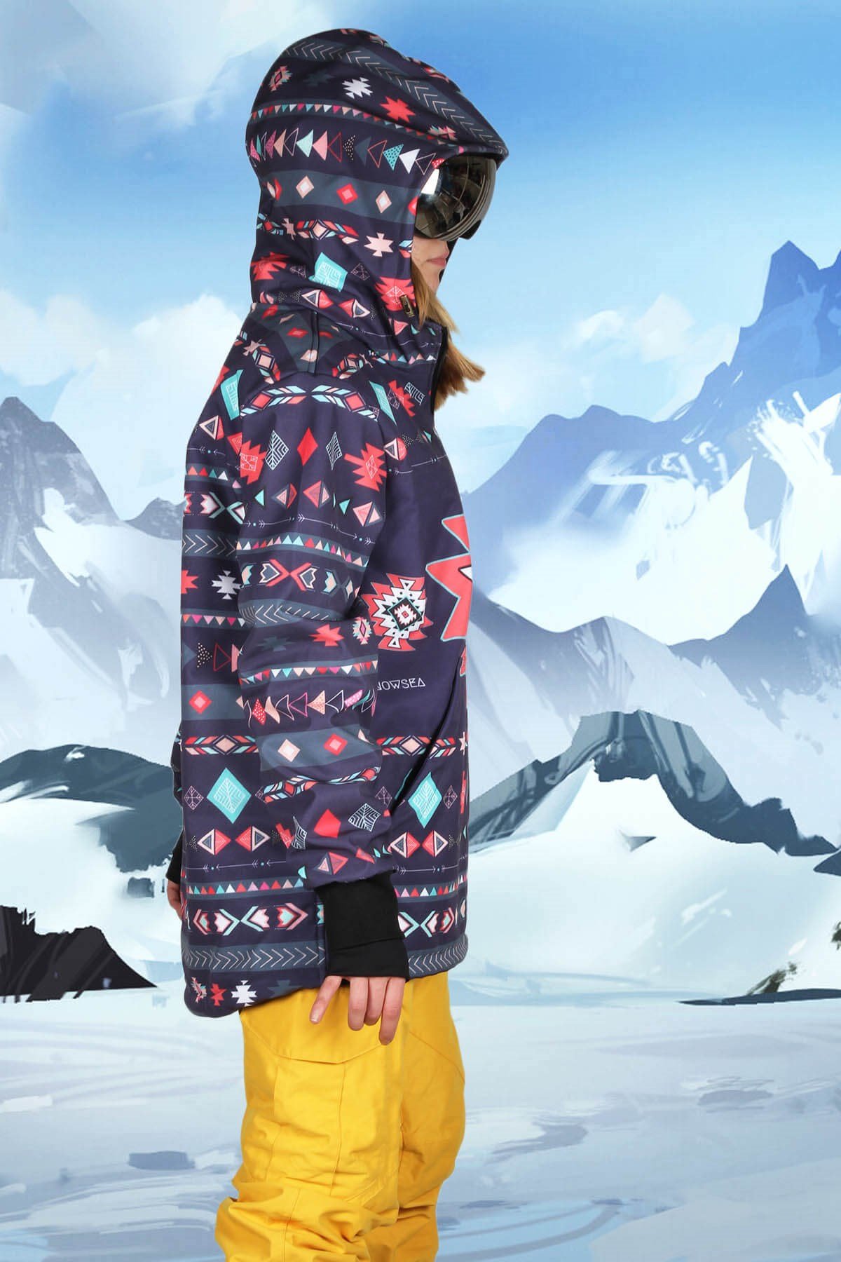 Snowsea Tribal Kayak ve Snowboard Kar Montu