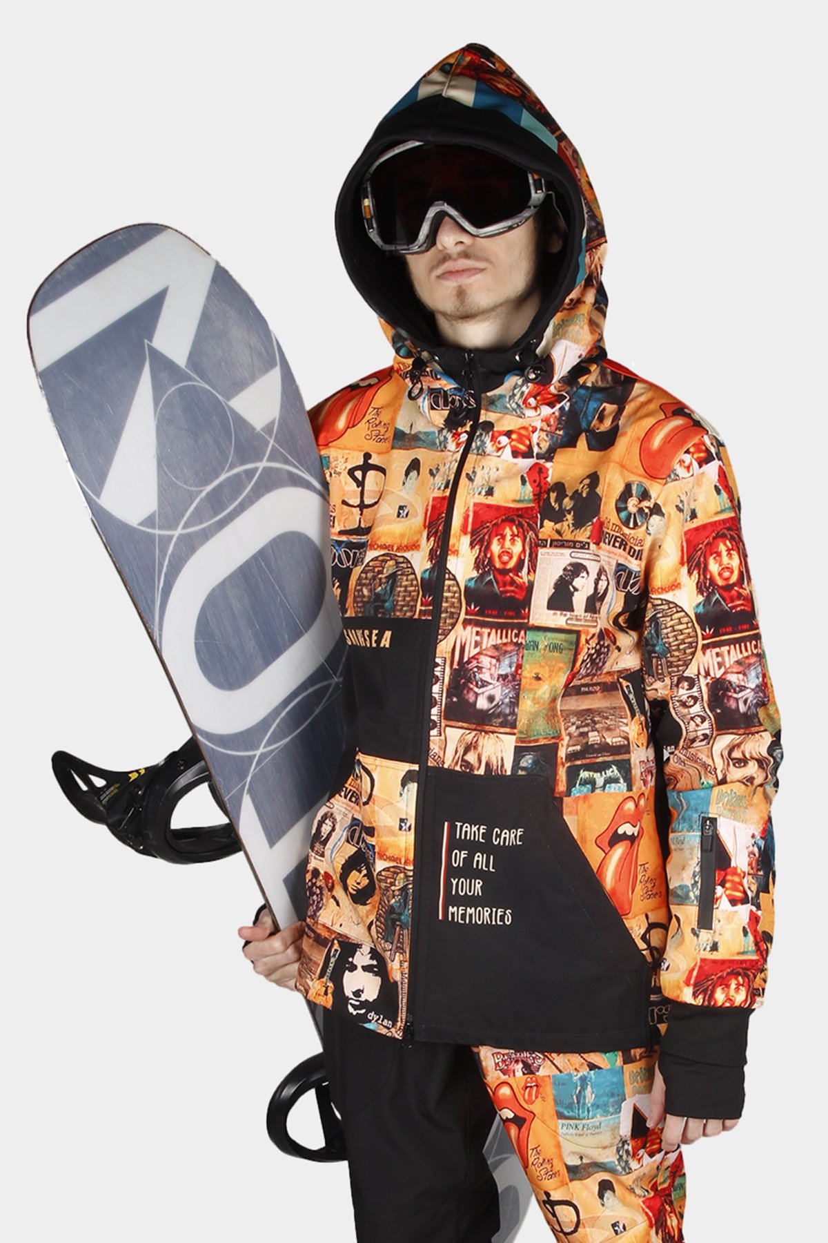 Snowsea Vintage Erkek Snowboard Montu