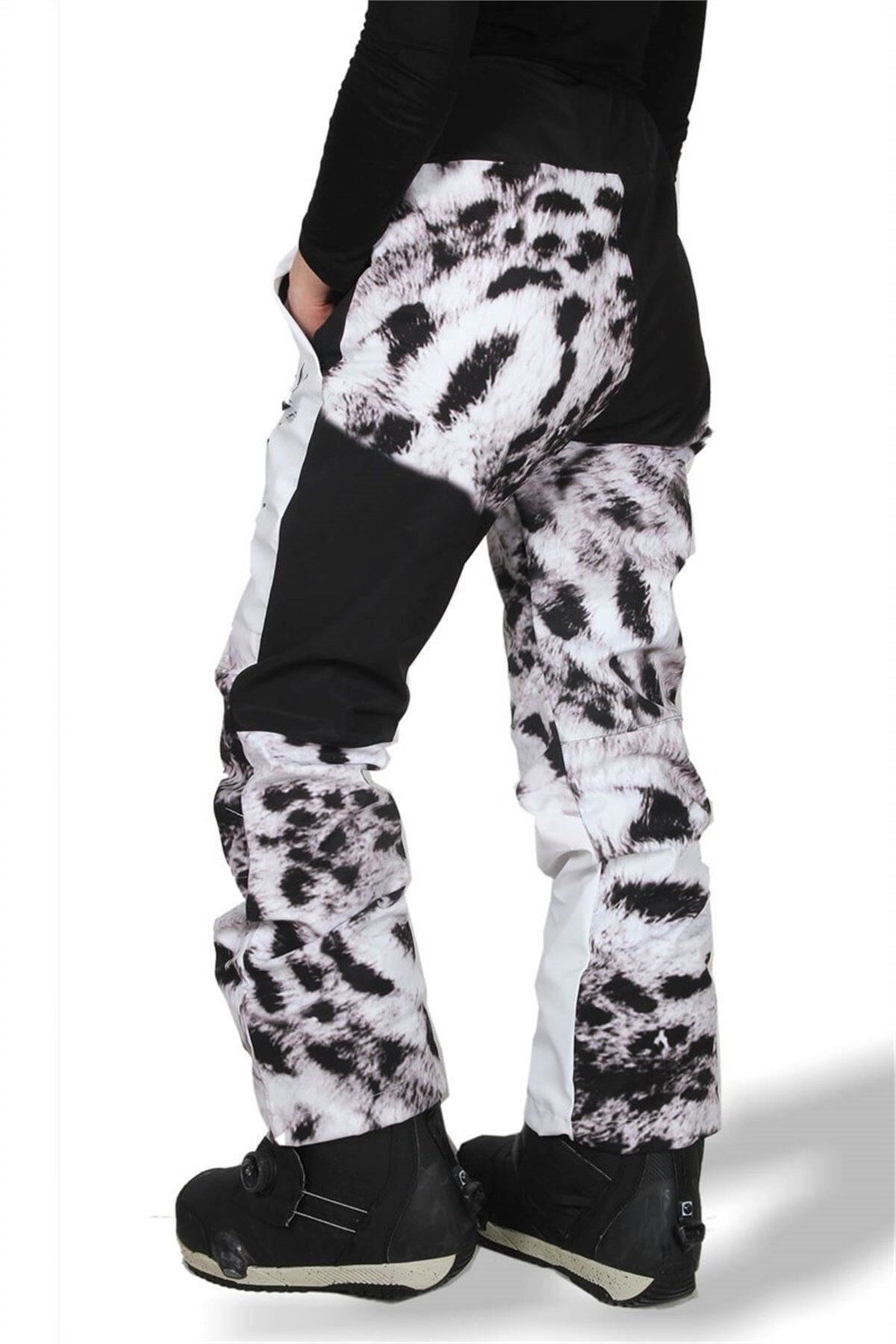 Snowsea Wild Serisi White Tiger Kayak ve SNowboard Mont ve Pantolon Takım