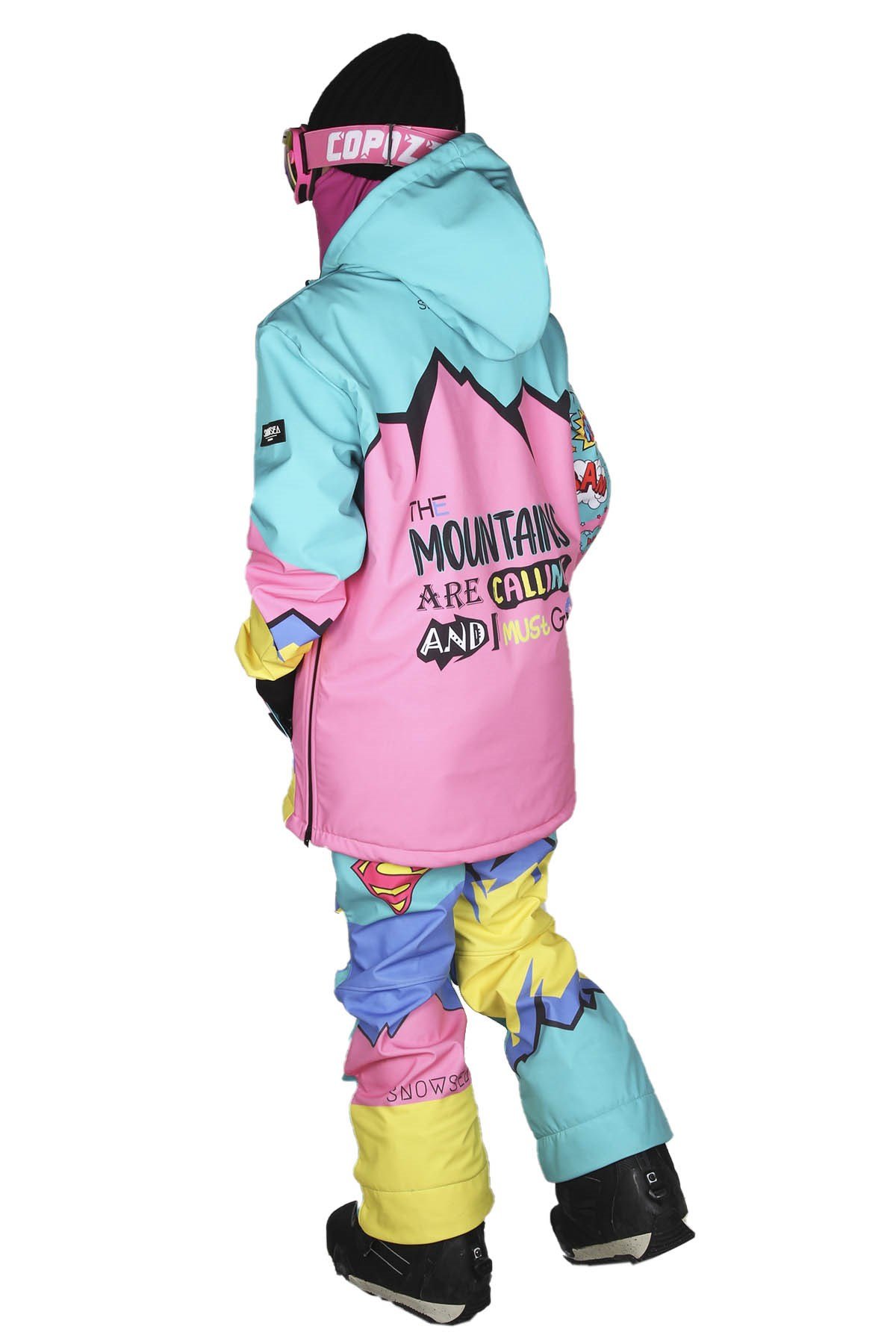 Super Girl Tasarım Kayak ve Snowboard Takımı Snowsea SS7790