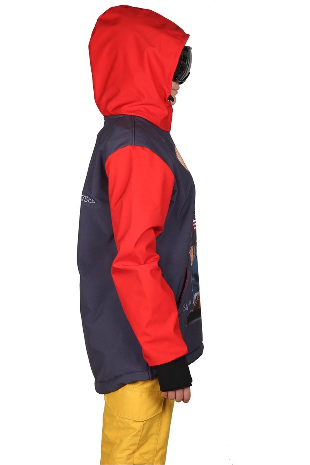Teddy Bayan - Erkek Snowboard ve Kayak Montu / Snowsea SS7626-1