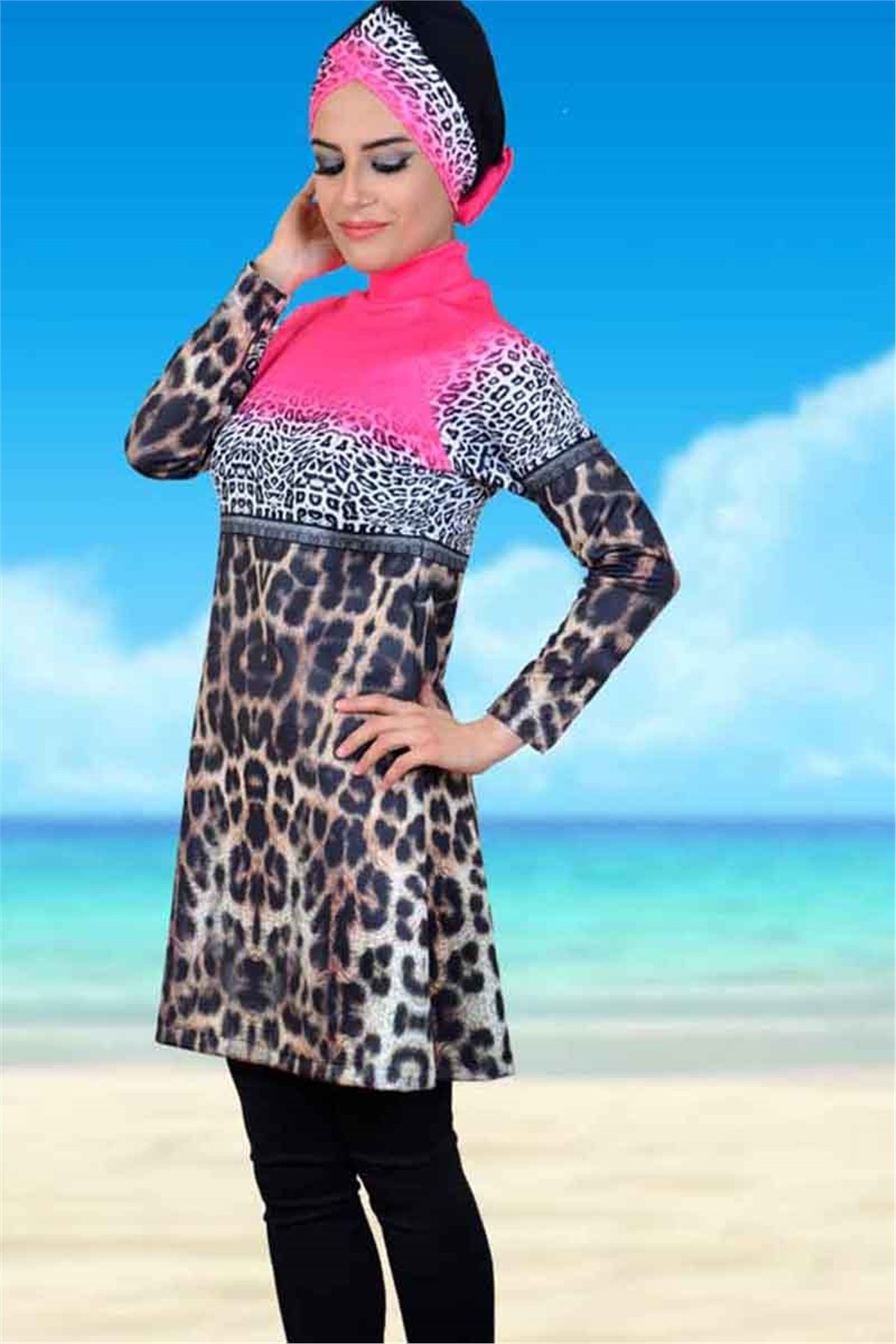 Tıklaalbeni Tesettür Mayo Nadide 1013 Tunik Mayo