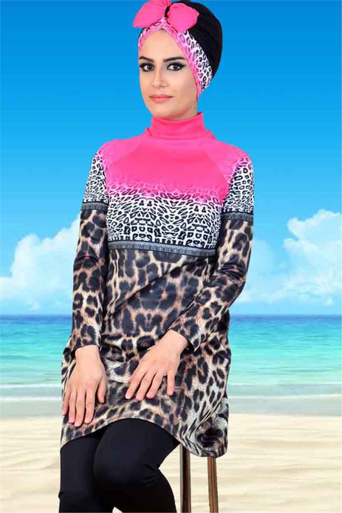 Tıklaalbeni Tesettür Mayo Nadide 1013 Tunik Mayo