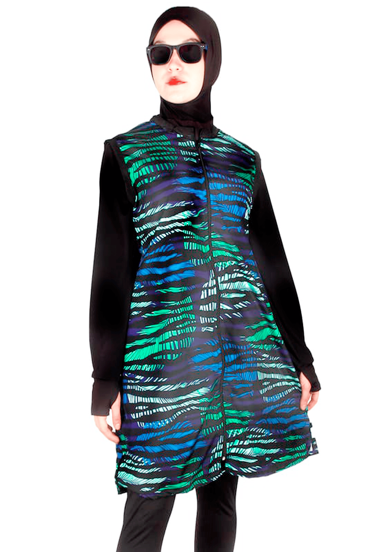 Veros SL1042-3 Wild Serisi Modern Tesettür Mayo Üstü