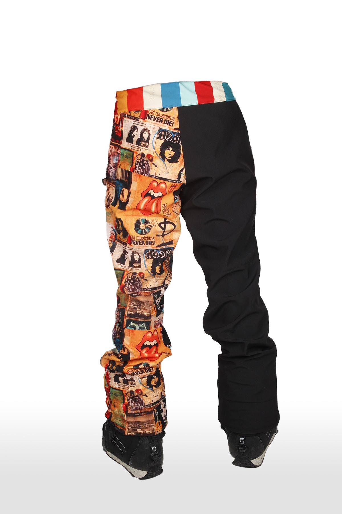 Vintage Kadın Kayak & Snowboard Mont & Pantolon Takımı