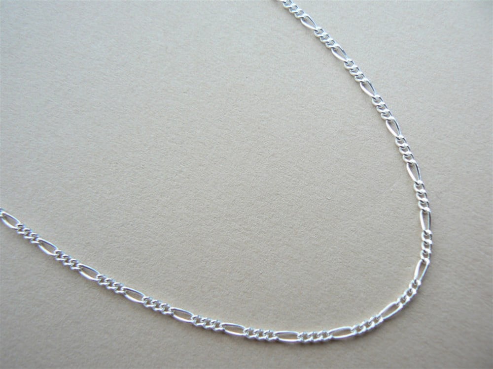 GÜMÜŞ İTALYAN FİGARO ZİNCİR 3.5 mm