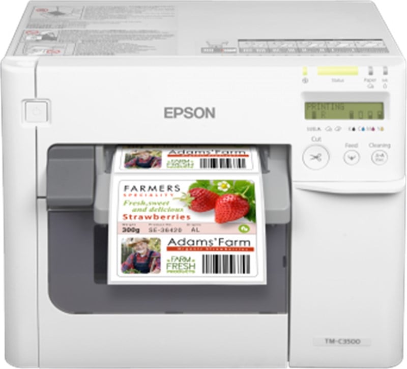 Epson TM-C3500 Renkli Etiket Yazıcısı