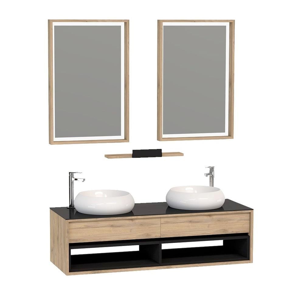 Nplus Cactus 140 cm Banyo Dolabı