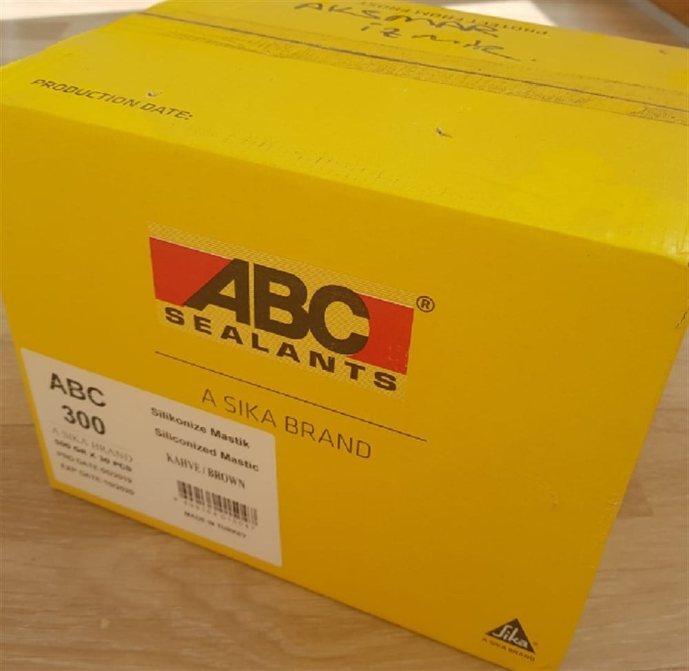 ABC EXTRA 300 SİLİKONİZE MASTİK (30 LU KOLİDE)
