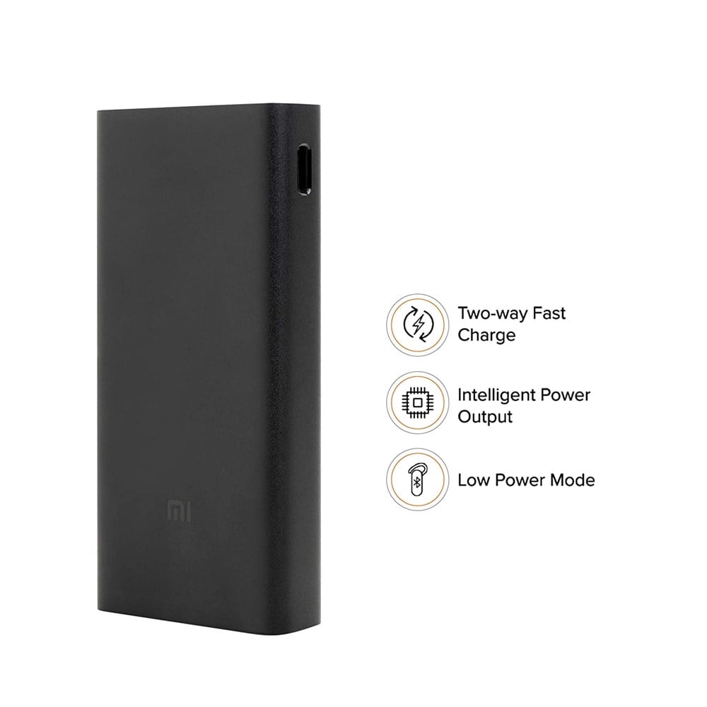 20000mAh Redmı 18W FAST CHARGE POWERBANK BLACK