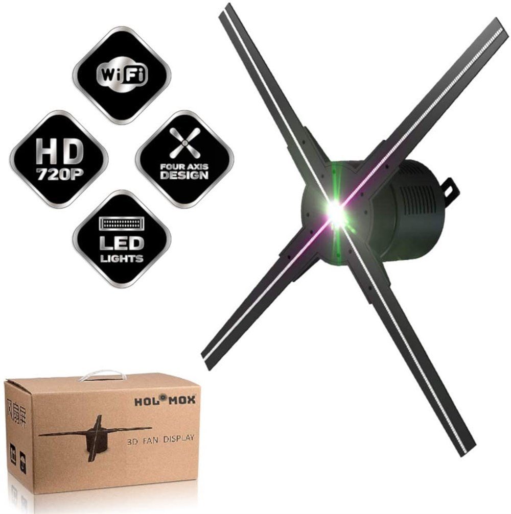 HELLO F-1 SMART HOLOGRAM 3D DISPLAY FAN