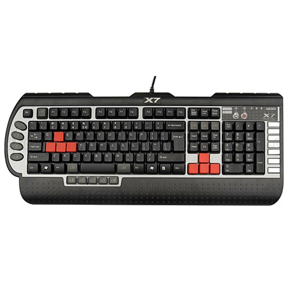 A4 TECH X7-G800V KBD USB Q TR MM GAMER GRI/SIYAH