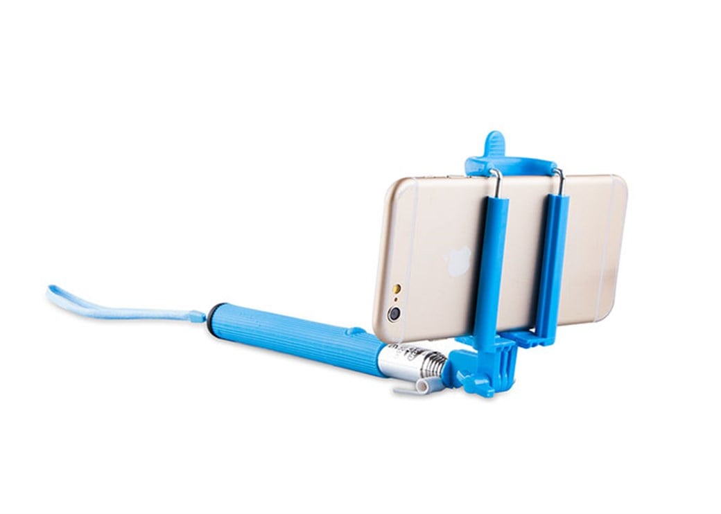 Addison AD-S36 Kablolu Mavi Selfie Çekim Çubuğu