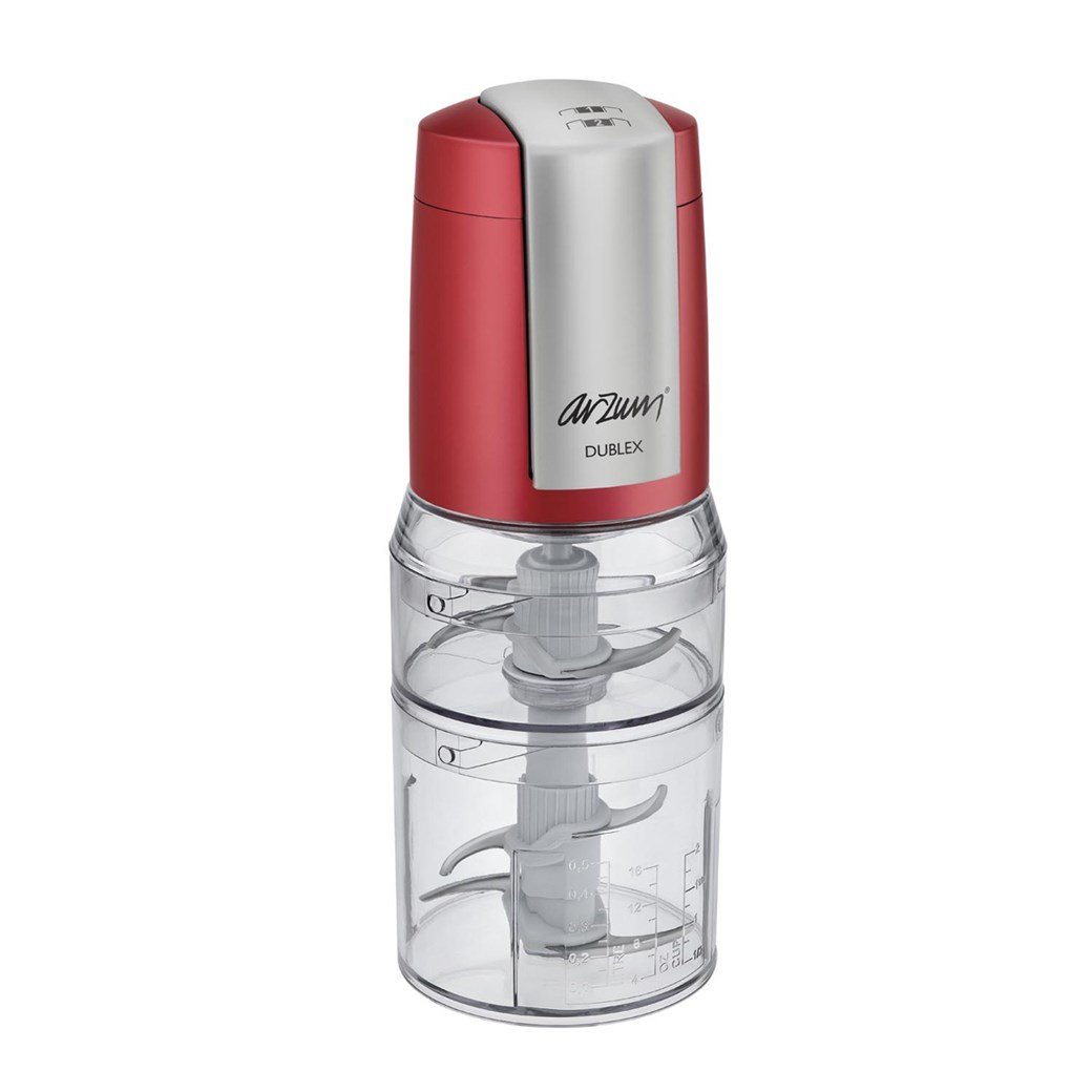 ARZUM AR189 DUBLEX ÇİFT HAZENLİ DOĞRAYICI KIRMIZI