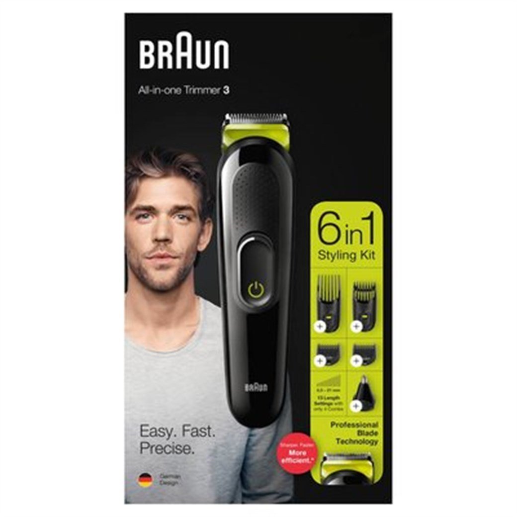 BRAUN BRN-MGK3221 FACE & HEAD TRİMMİNG 6İN1 SAÇ SAKAL KESME MAKİNESİ