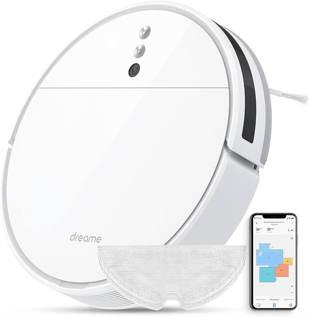 DREAME ROBOT VACUUM SÜPÜRGE F9 BEYAZ RENK