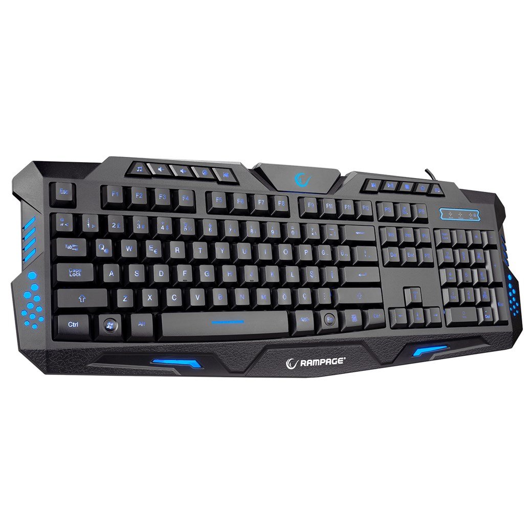 Everest Rampage KM-R77 Siyah Usb 3 Farklı Ledli Ga