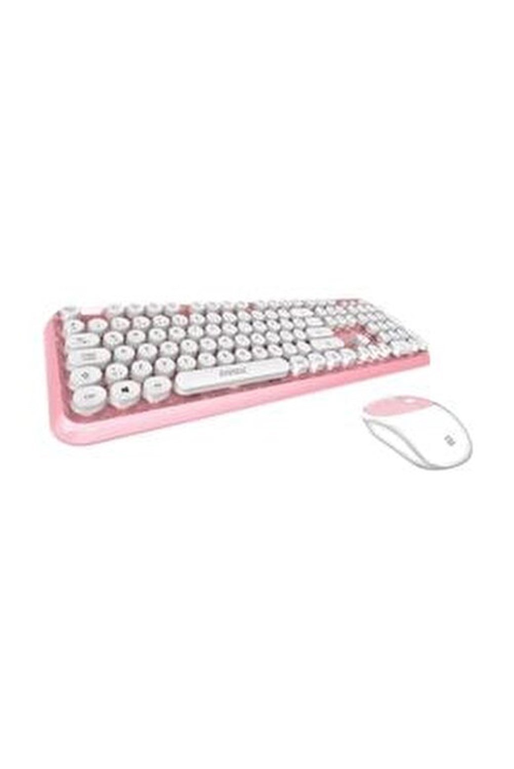 Everest ROUND KM-6282 Pink Wireless  Klavye+Mouse 