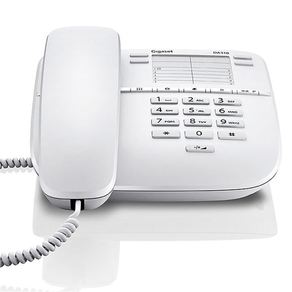 GIGASET DA310 KABLOLU MASAÜSTÜ TELEFON BEYAZ
