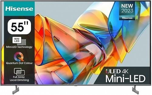 HISENSE 55U6KQ 55" 4K SMART QLED MİNİ LED TV 