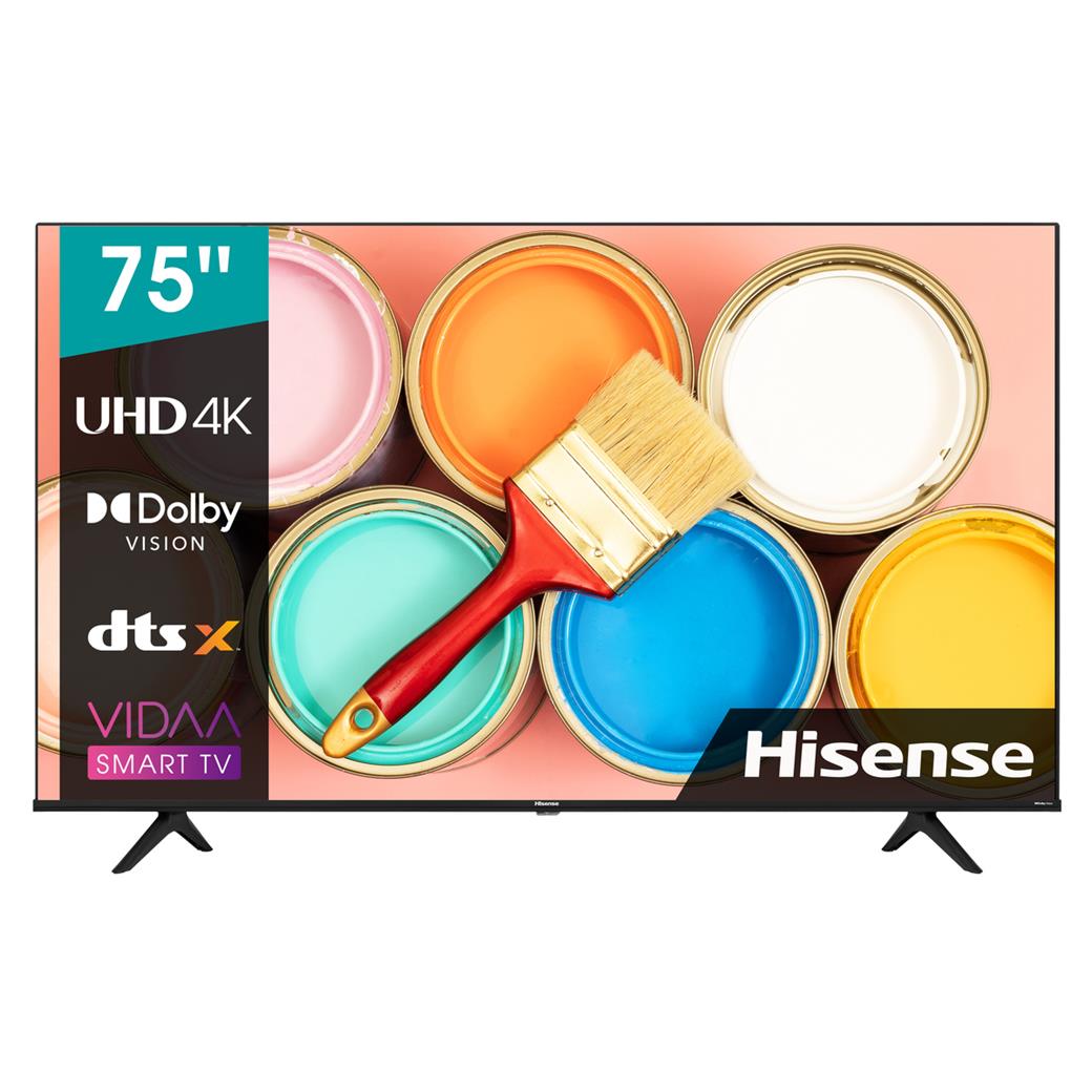 HISENSE 75A6BG 75" ULTRA HD DLED 4K SMART DOLBY VISION TV 