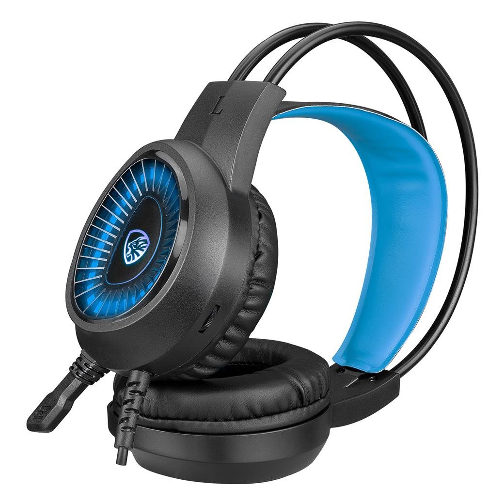 Hytech HY-G1 LEGEND Mavi 3,5mm Gaming Oyuncu Mikrofonlu Kulaklık