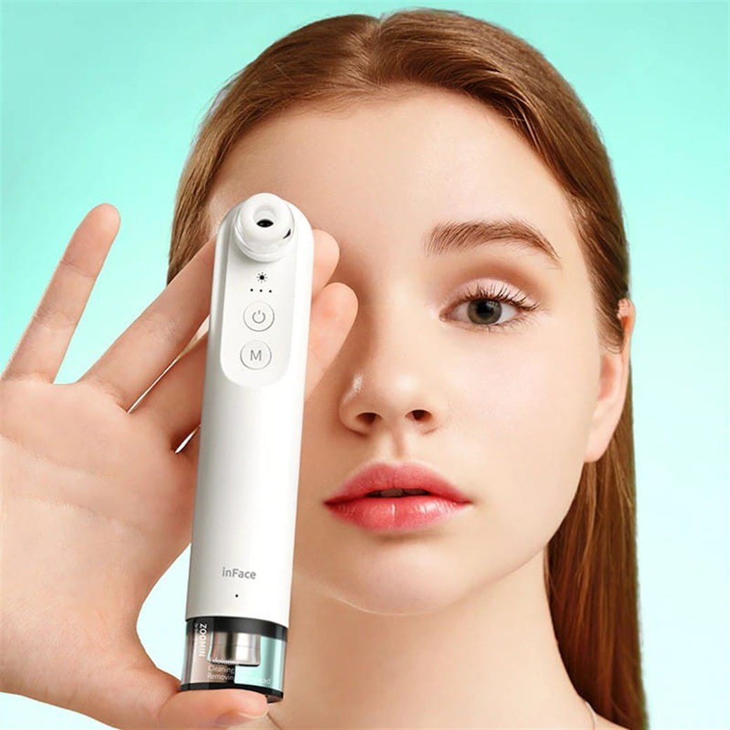 INFACE BLACKHEAD REMOVER SİYAH NOKTA CİHAZI BEYAZ
