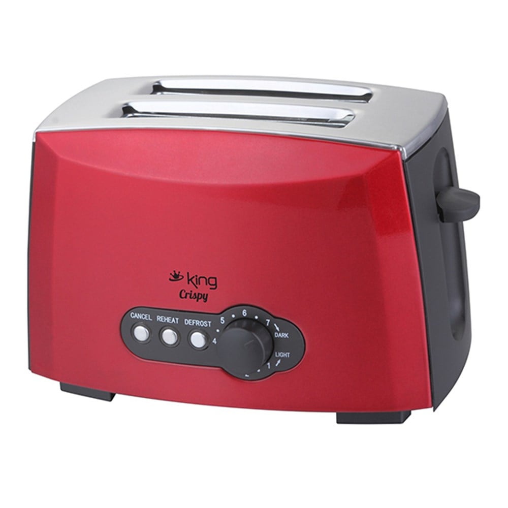 KİNG K2175 R CRISPY EKMEK KIZARMA MAKİNESİ KIRMIZI