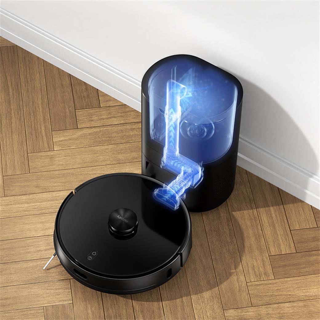 LYDSTO Robot Vacuum Mop R1 PRO LDS NAVIGATION BLACK 