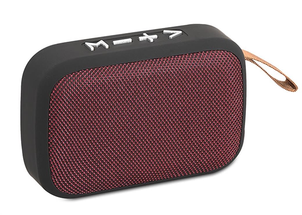 Mikado MD-25BT ENJOY N2 Kırmızı Bluetooth 3W TF/USB/FM Destekli Hoparlör