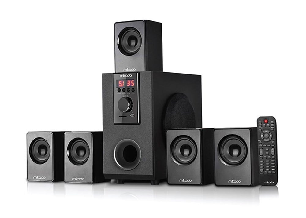 MIKADO MD-505 5+1 USB+SD+FM BLUE. SPEAK