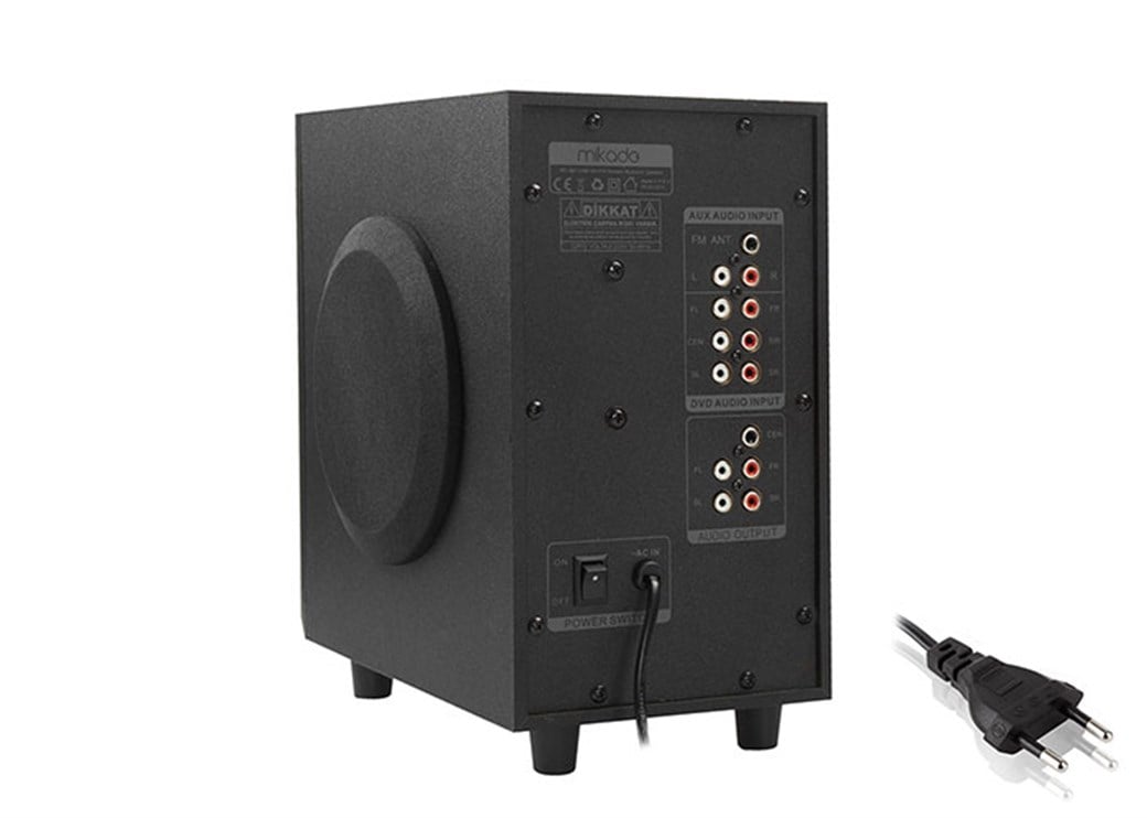MİKADO MD-505 5+1 USB+SD+FM BLUE. SPEAK