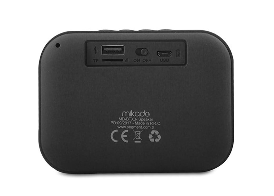 Mikado MD-BTX3 Gri Bluetooth Speaker