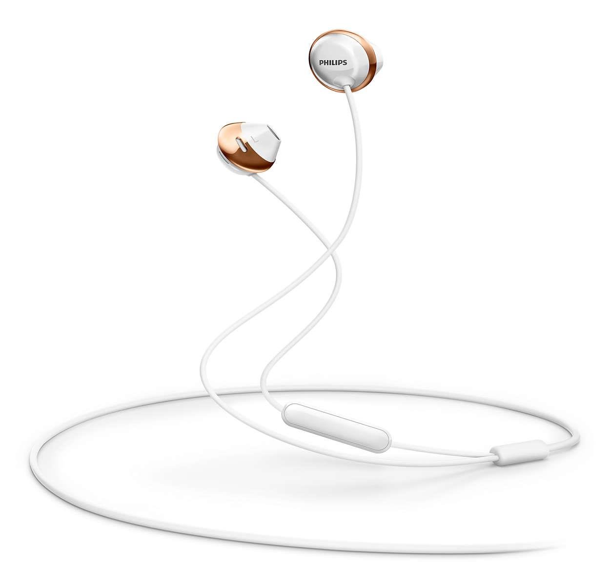 PHILIPS SHE4205WT/00 KULAKİÇİ MİKROFONLU KULAKLIK
