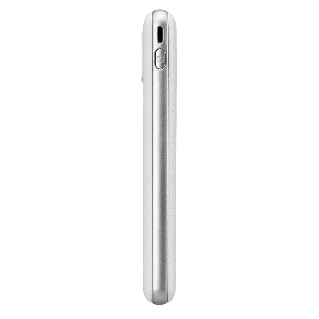 S-link IP-G10W 10000mAh LCD Göstergeli Kablosuz Powerbank Beyaz Taşınabilir Pil Şarj Cihazı