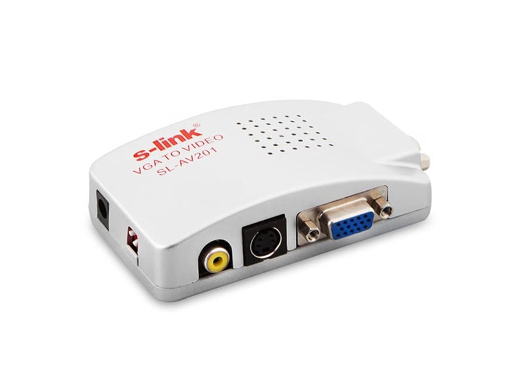 S-LİNK SL-AV201 VGA TO VIDEO DÖNÜŞTÜRÜCÜ CİHAZ