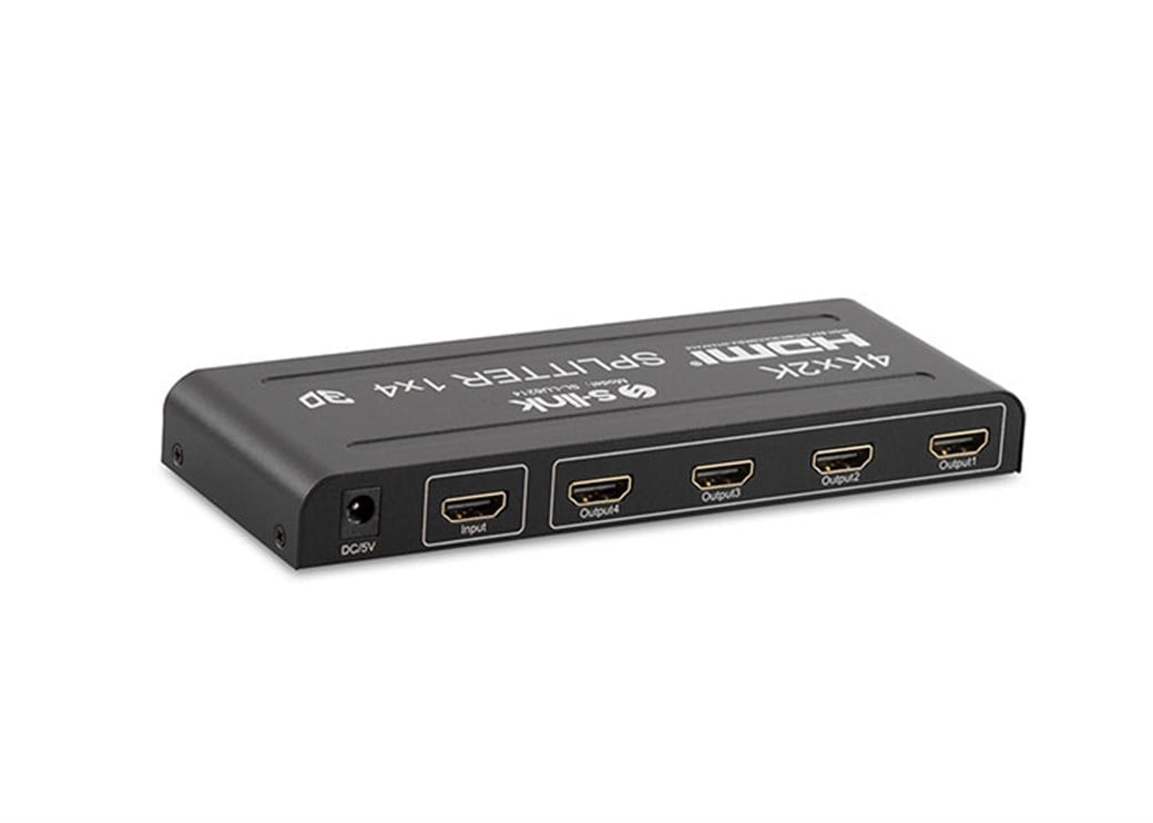 S-Link SL- LU6214 4 Port 4K*2K HDMI Splitter
