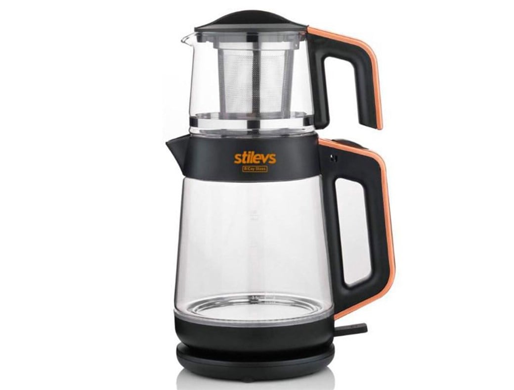STİLEVS BİÇAY GLASS ÇAY MAKİNESİ BAKIR 