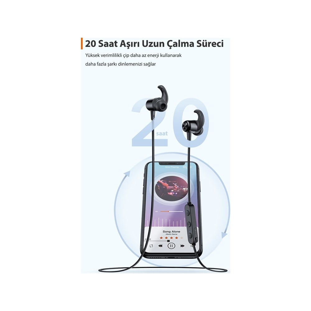 TAOTRONICS TT-BH076C MK.BLUETOOTH IPX6 SPOR KLALIK