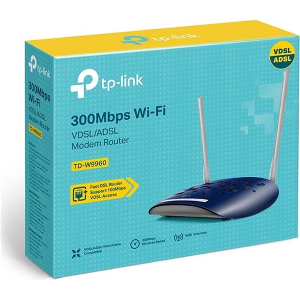 TP-LINK TD-W9960 300MBPS VDSL/ADSL MODEM ROUTER